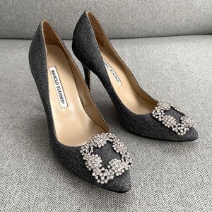 Manolo Blahnik HANGISI GLITTER
